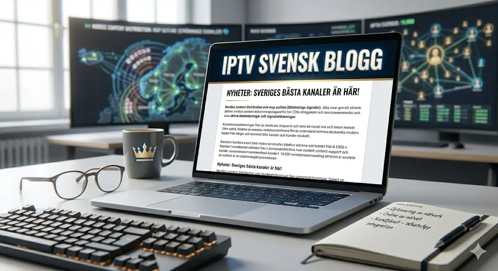 IPTV Blogg — Guider & Tips 2026 – svensk guide från Smart IPTV Pro