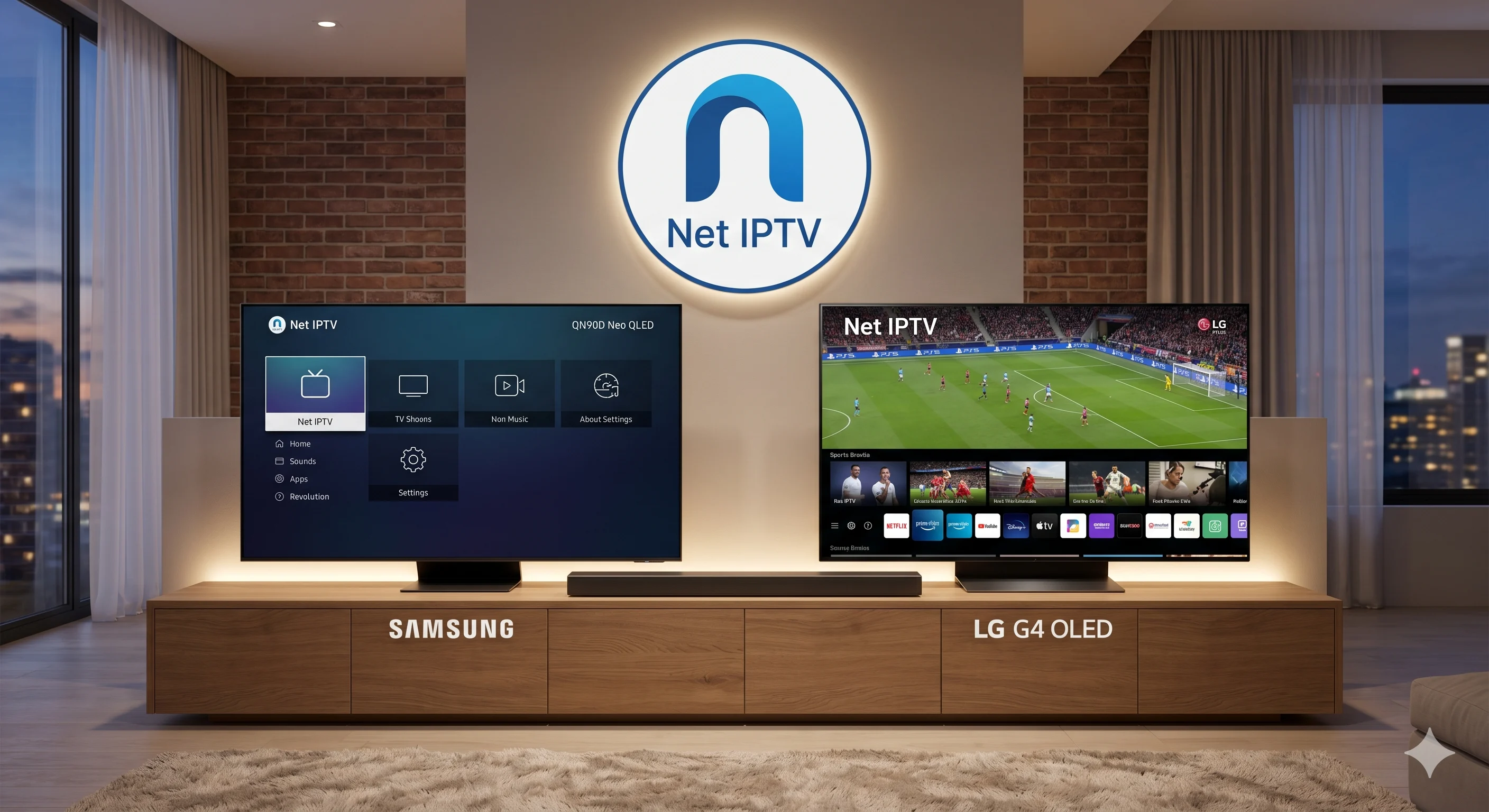 Net IPTV 2026 — Guide för Samsung & LG Smart TV – svensk guide från Smart IPTV Pro